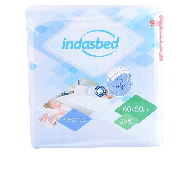 Indasbed protector absorbente 60x60 cm 20 u