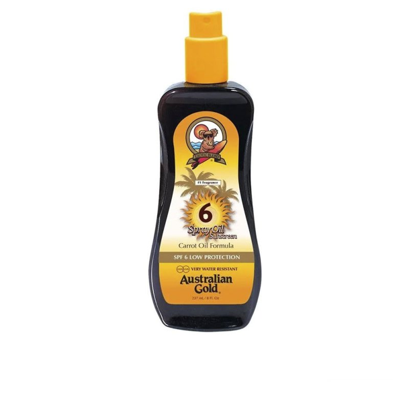 Sunscreen Spf6 spray carrot oil formula 237 ml