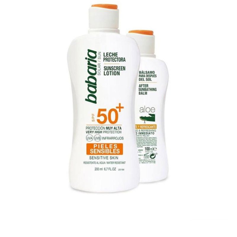 Solar Piel Sensible Spf50+ Leche lote
