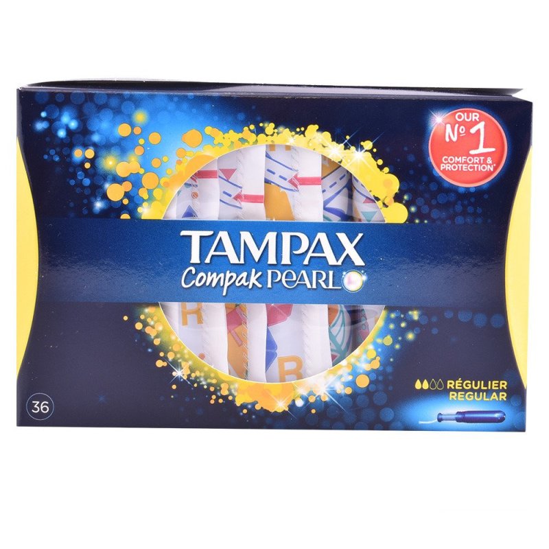 Tampax Pearl Compak tampón regular 36 uds