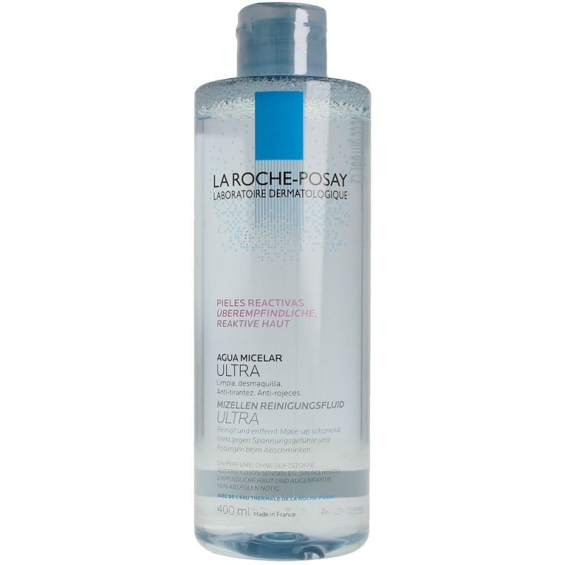 Physiologique Agua Micelar Ultra fórmula ligera, limpia y elimina el maquillaje 400 ml