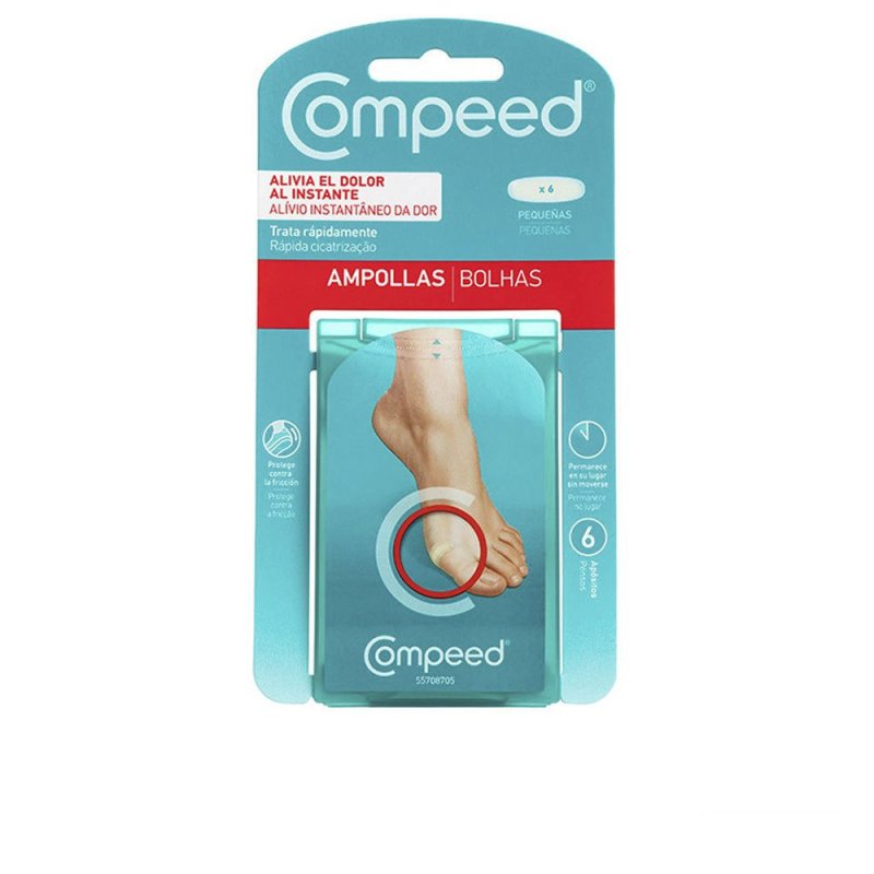 Ampollas pequeñas apósitos 6 u