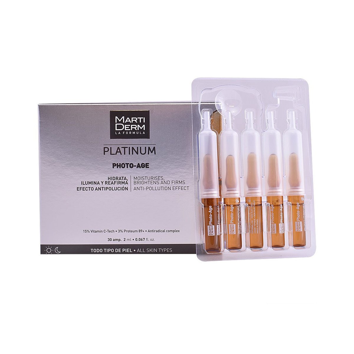 Platinum Photo-Age ampoules 30 x 2 ml