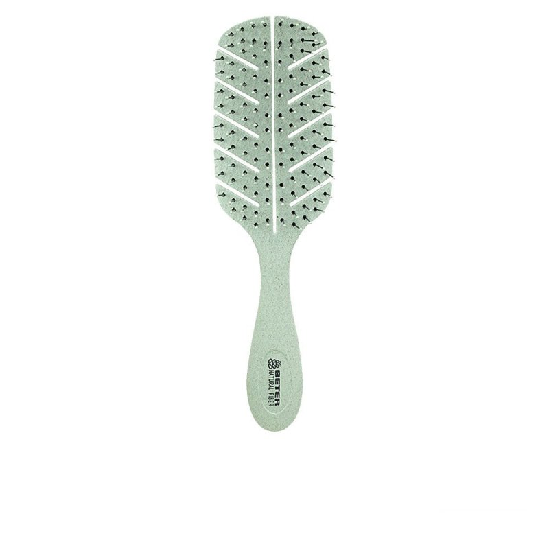 Detangling natural fiber cepillo verde 1 u