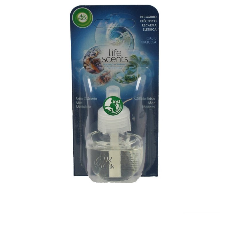 Air-Wick ambientador electrico recambio oasis turquesa