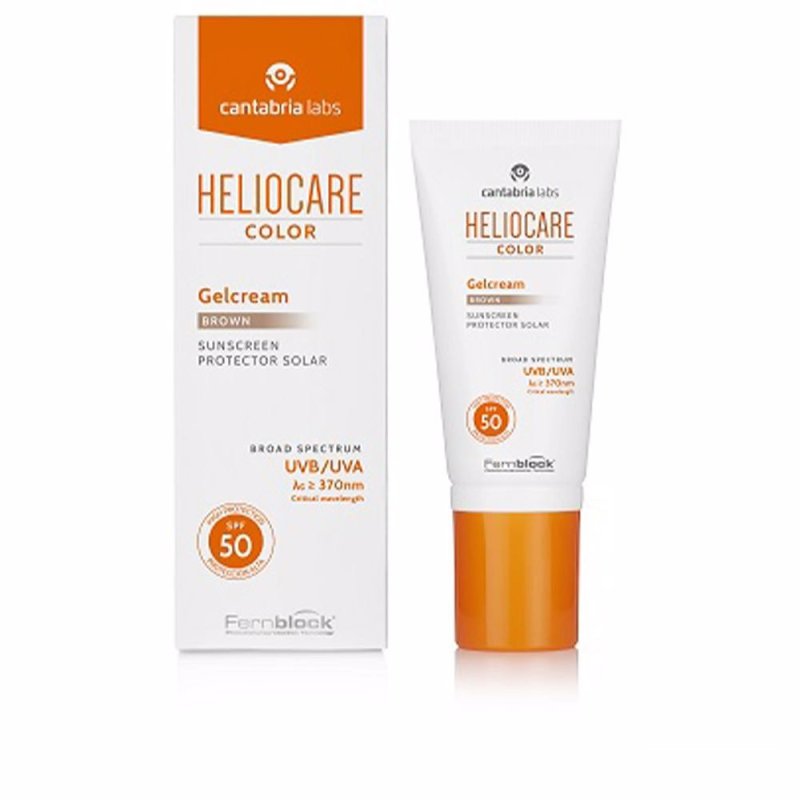 Heliocare Color protector solar con color gel crema Spf50 brown 50 ml