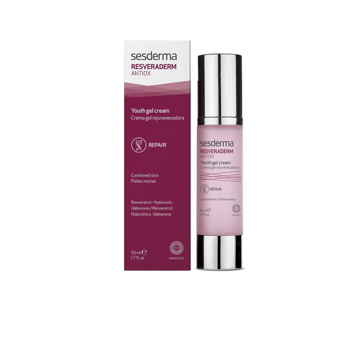 Resveraderm concentrado antienvejecimiento 50 ml