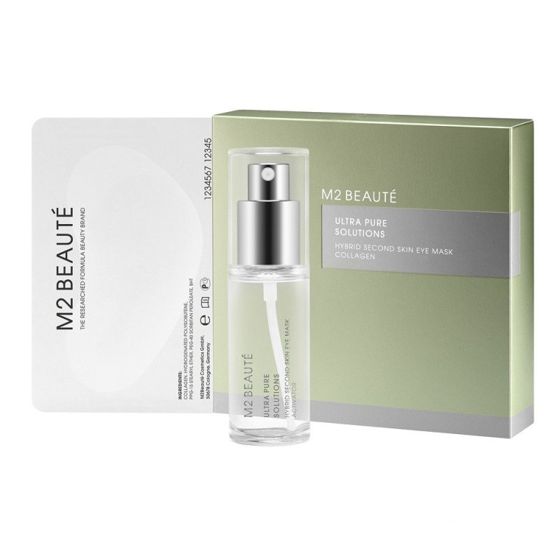 Hybrid second skin eye mask collagen 7 aplicaciones