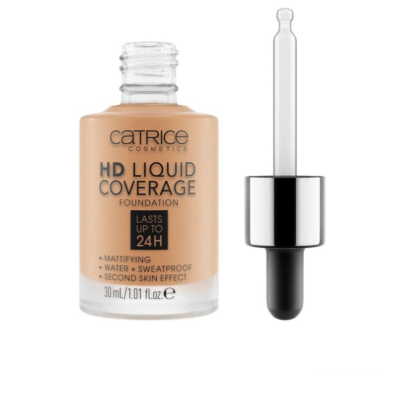 HD Liquid Coverage Foundation dura hasta 24h 046-camel beige 30 ml