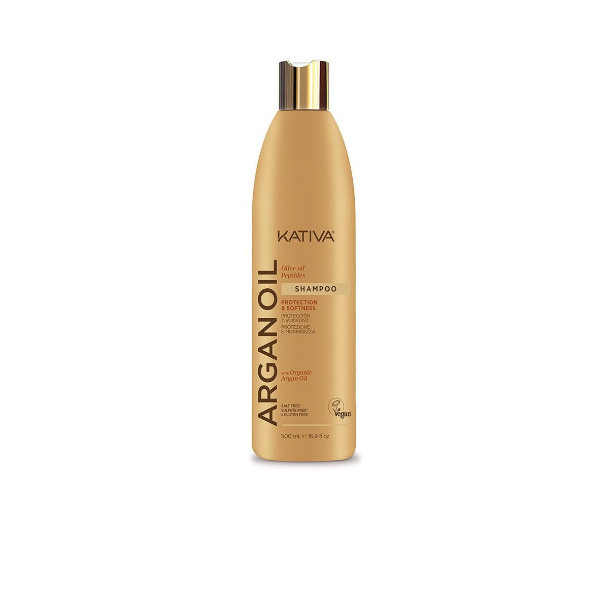 Kativa Argan Oil champú reparador 500 ml
