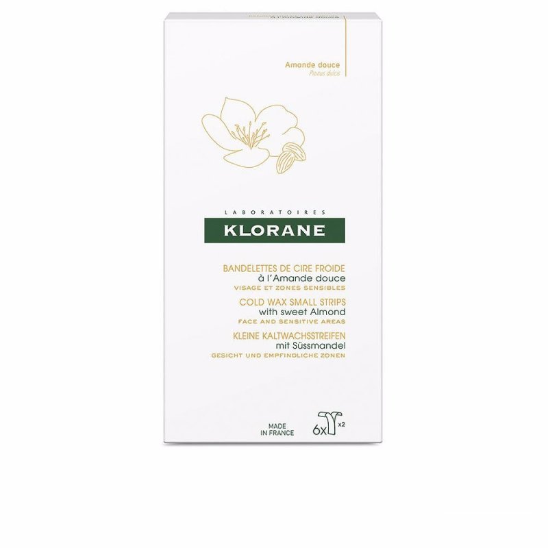 Cold Wax Small Strips with sweet almond 6 pz