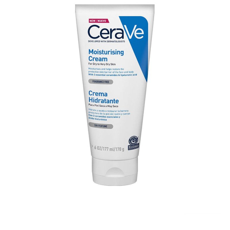 Crema Hidratante para rostro y cuerpo formulada con ácido hialurónico y ceramidas esenciales