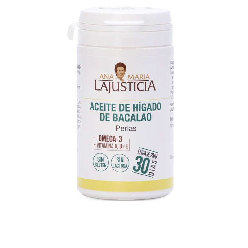 Aceite de Higado de Bacalao + Vitamina E 90 perlas