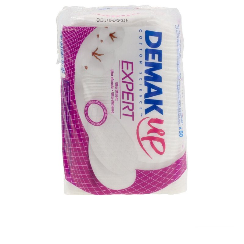 Demak'up Expert discos desmaquilladores ovalados 50 u