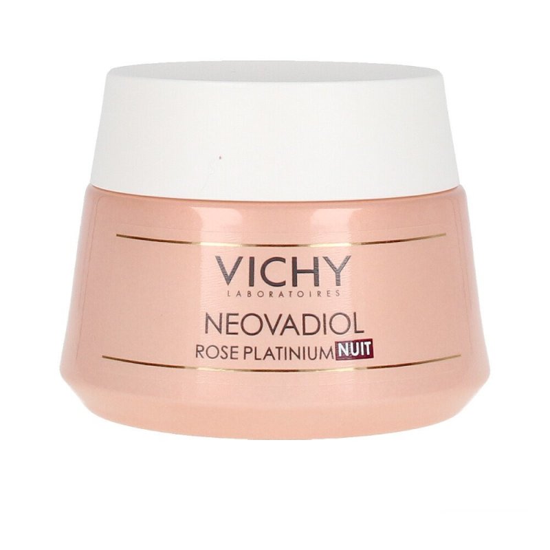 Neovadiol Rose Platinium crema noche luminosidad enriquecida con calcio y azúcares vegetales 50 ml