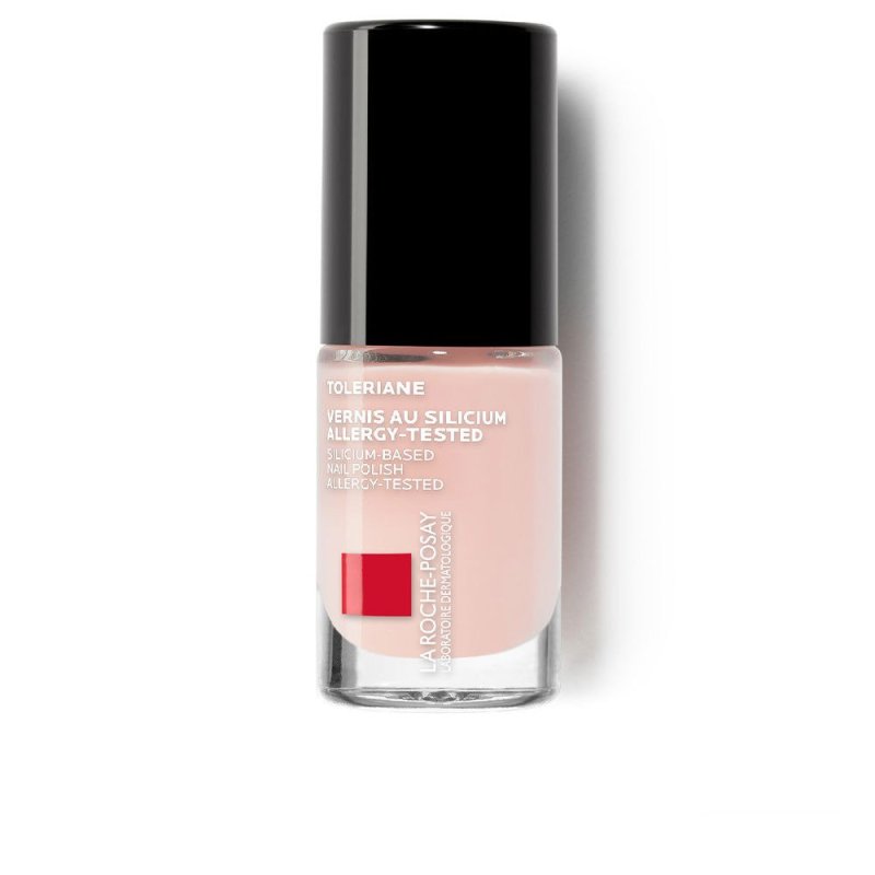 Toleraine Silicium laca de uñas fortalecedora y protectora solar 02-Rose 6 ml