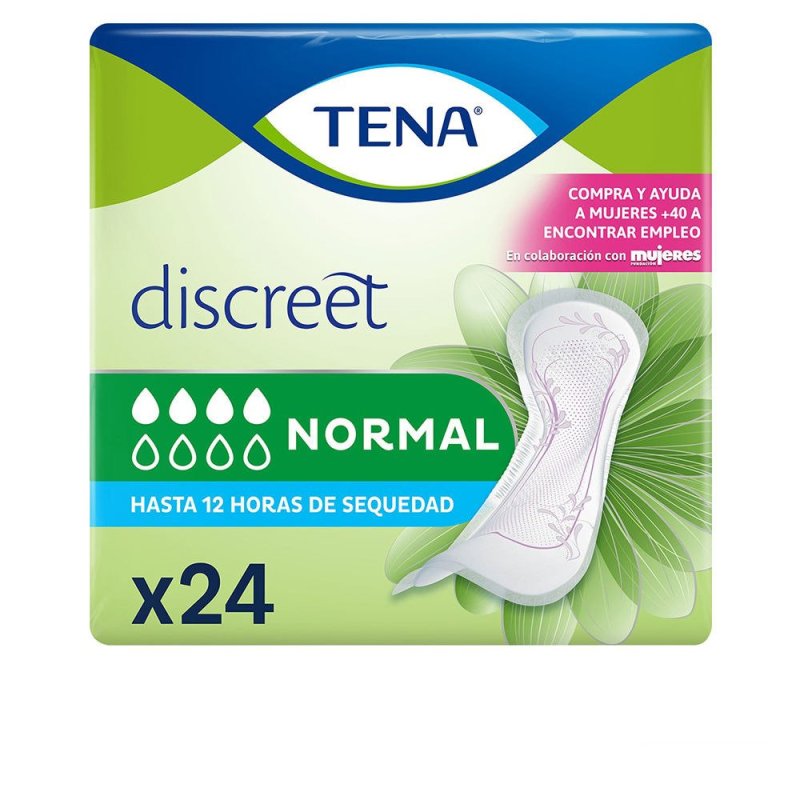 Discreet compresa incontinencia normal 24 u