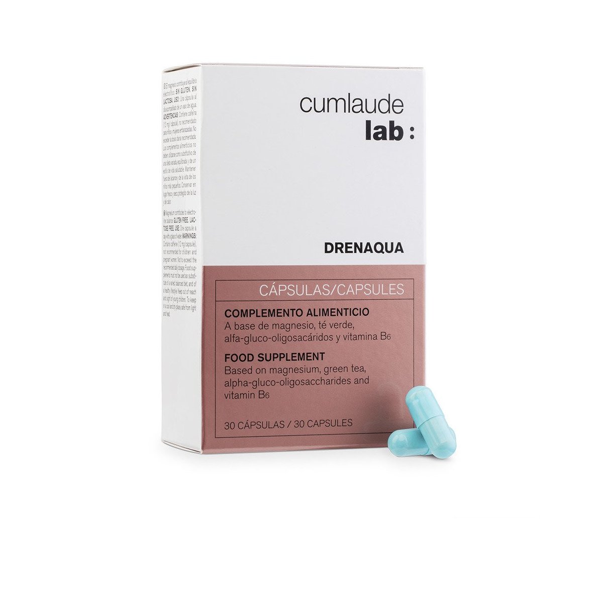 Drenaqua complemento alimenticio cápsulas 30 u