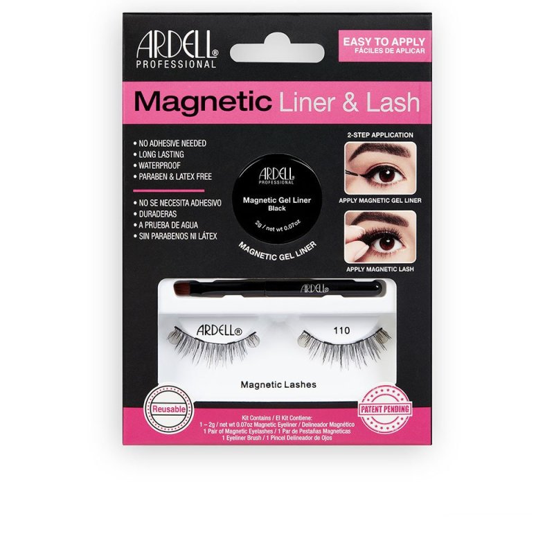 Magnetic Liner & Lash pestañas 110 + gel liner 3 u