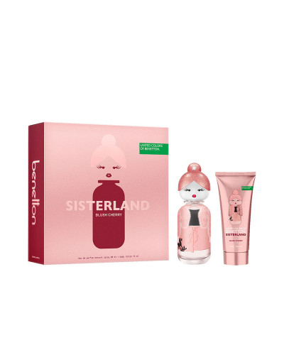 Set de Perfume Mujer Benetton Sisterland Blush Cherry 2 Piezas