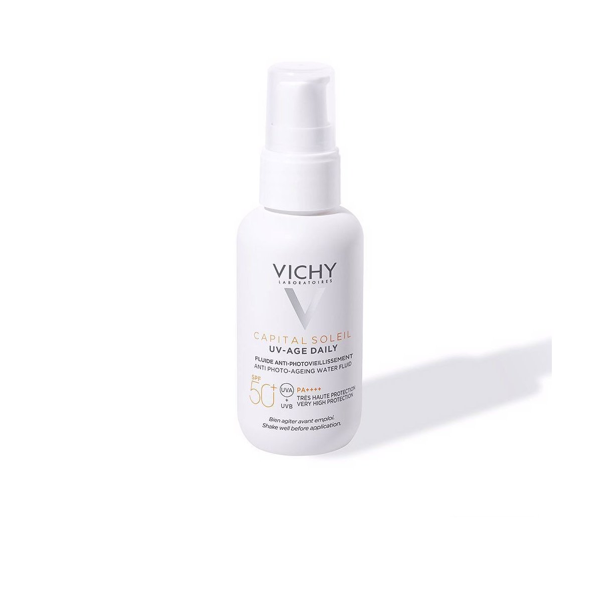 Capital Soleil Uv-Age Water Fluid fotoprotector antifotoenvejecimiento UVB / UVA Spf50+ 40 ml