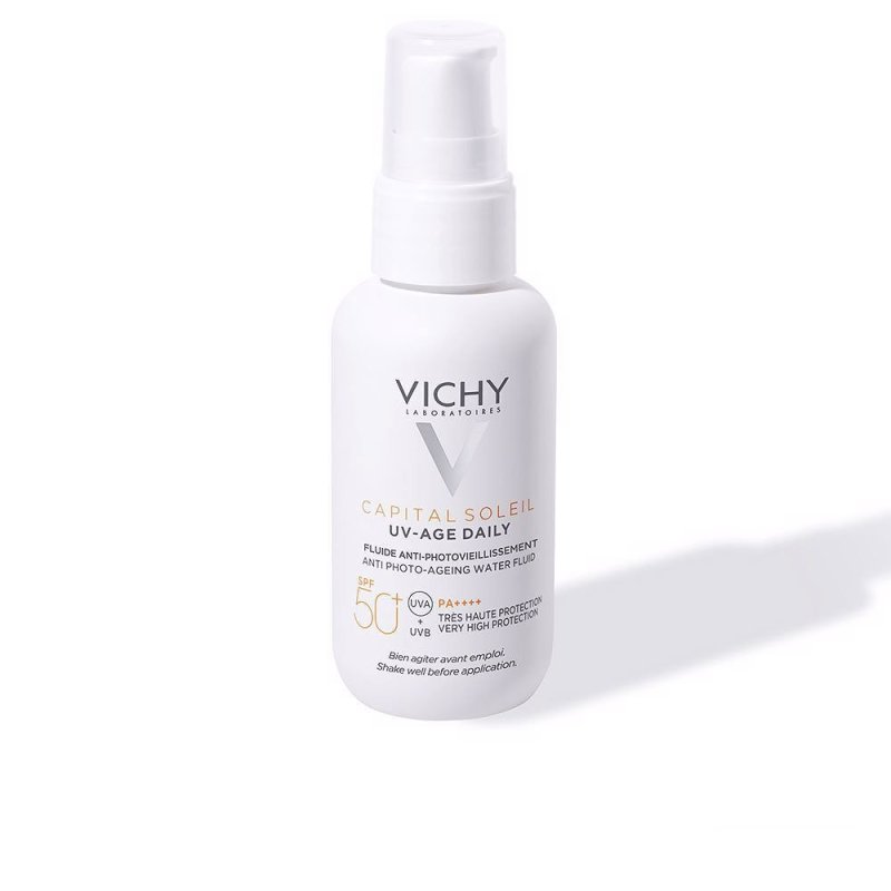 Capital Soleil Uv-Age Water Fluid fotoprotector antifotoenvejecimiento UVB / UVA Spf50+ 40 ml