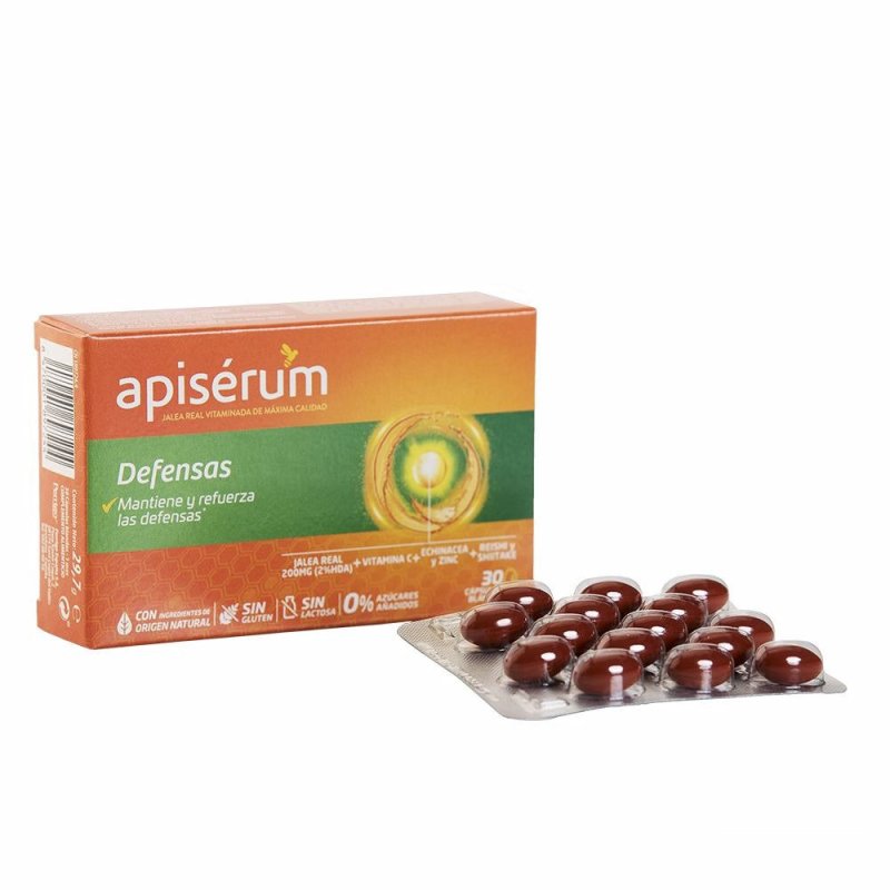 Apisérum Defensas cápsulas 30 u