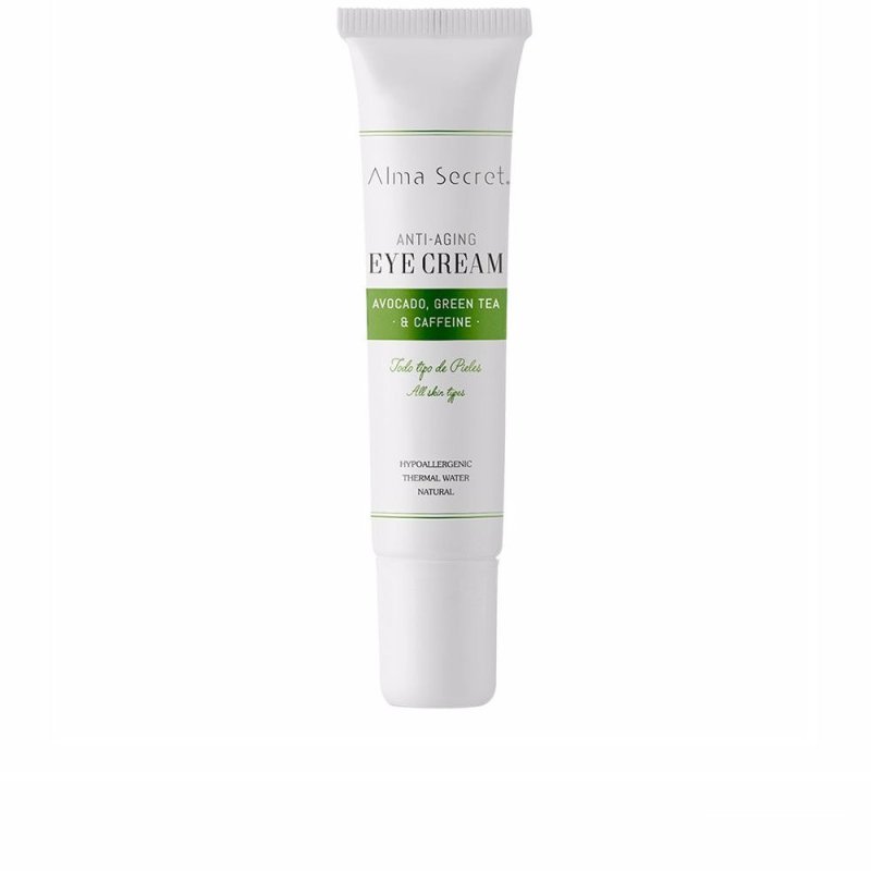 Eye Cream antiedad con aguacate, té verde & cafeína 10 ml