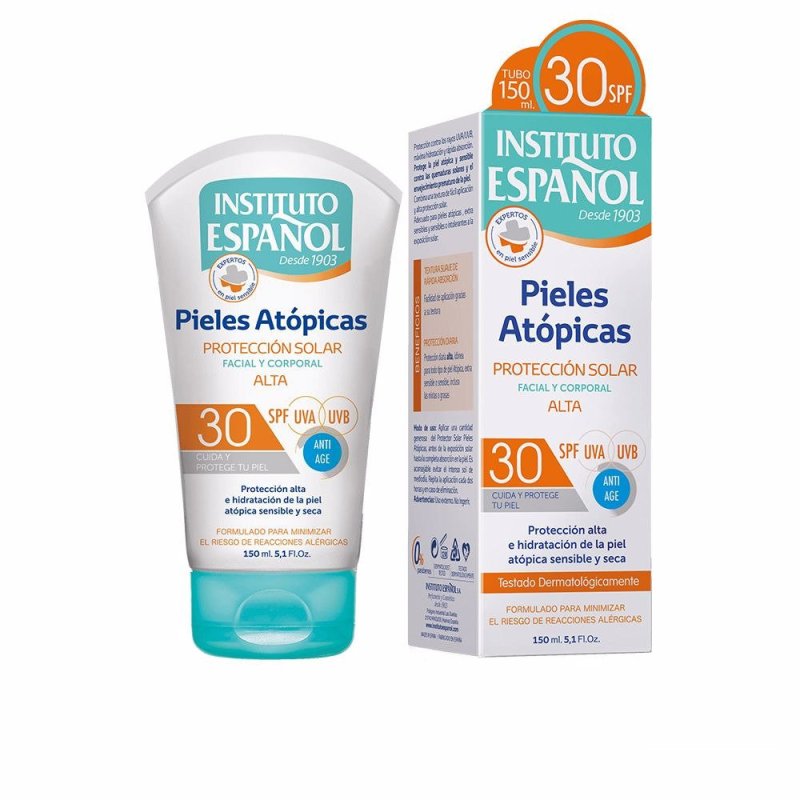 Piel Atópica protección solar facial y corporal Spf30 150 ml