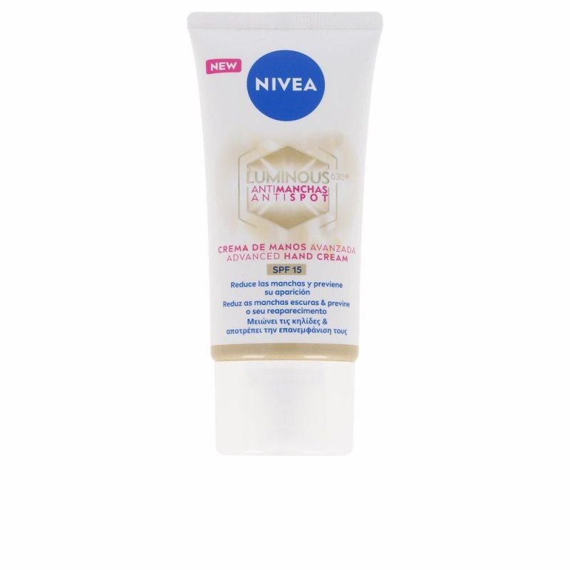 Luminous 630º Antimanchas crema manos Spf15 50 ml