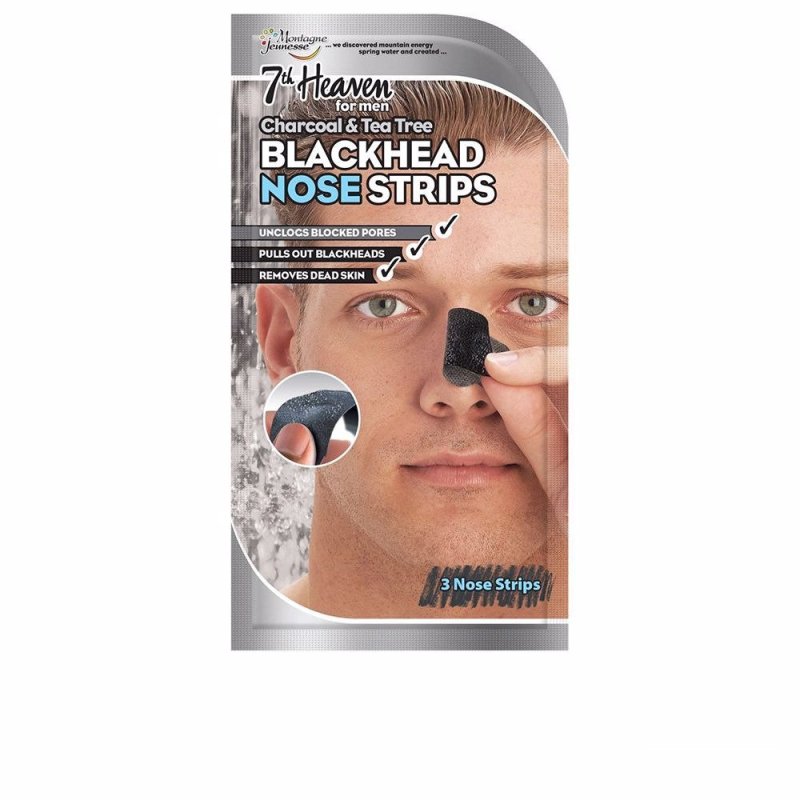 For Men Black Head nose strips 3 u