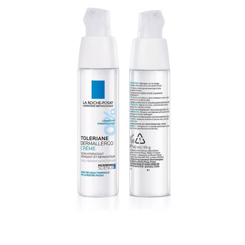 Toleriane Dermallergo crema facial hidratante enriquecida con neurosensina 40 ml