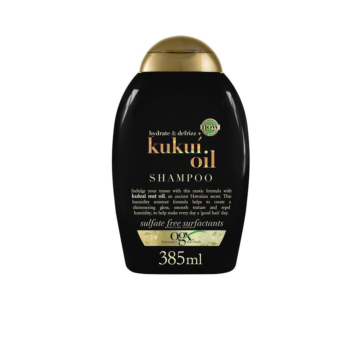 Kukui Oil anti-frizz hair shampoo 385 ml