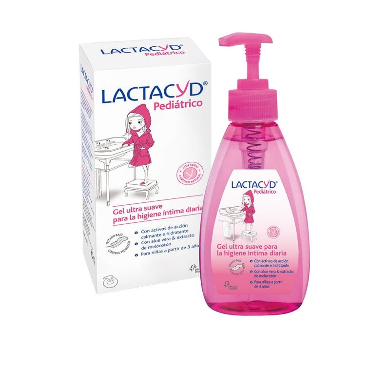 Lactacyd Pediátrico gel higiene íntimo 200 ml
