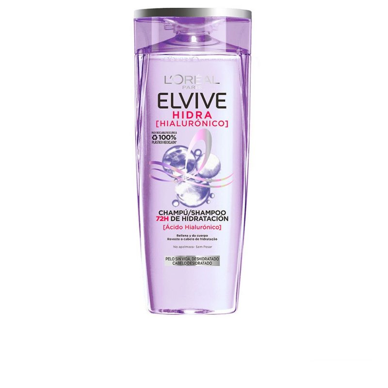 Elvive Hidra Hialurónico champú 72h hidratación