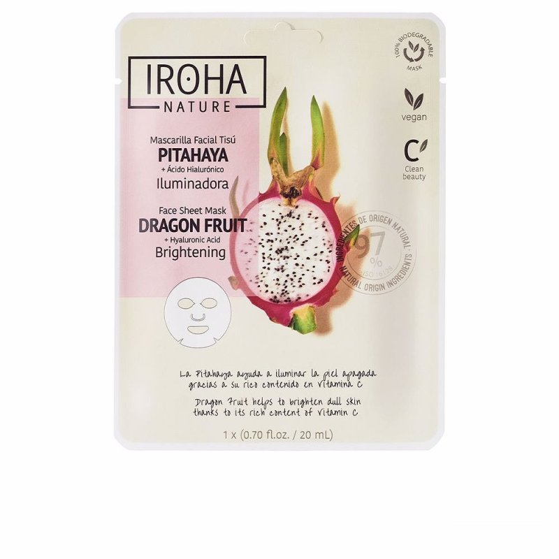 Nature Mask dragon fruit + hyaluronic acid 1 u