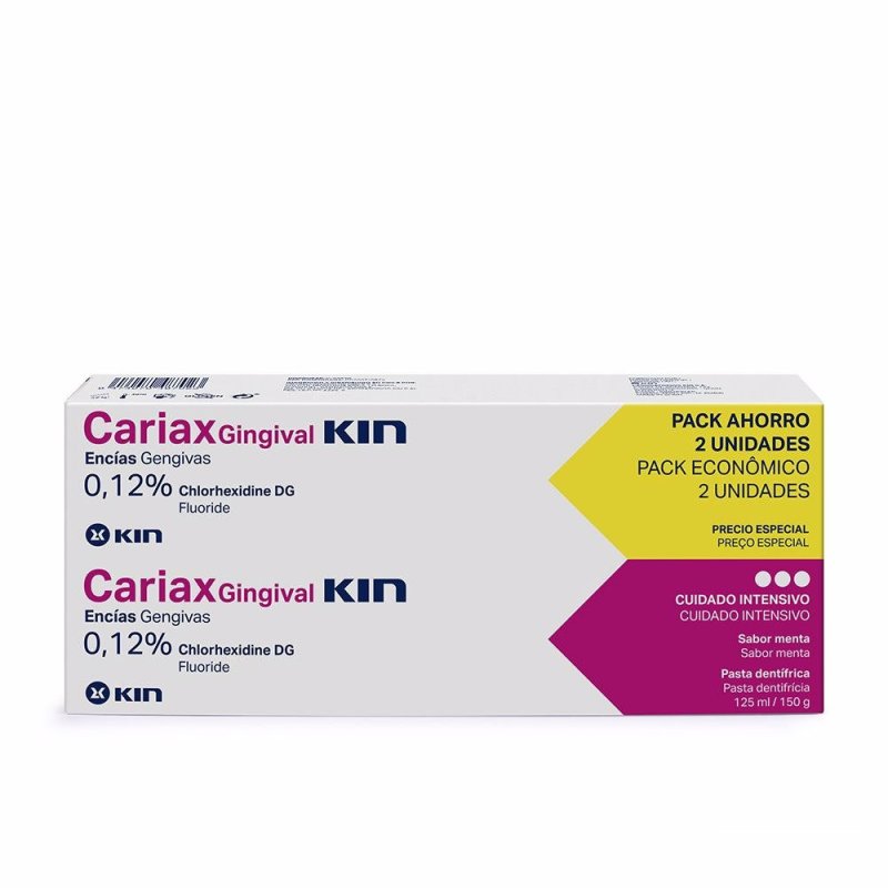Cariax Gingival pasta dentífrica pack 2 x 125 ml