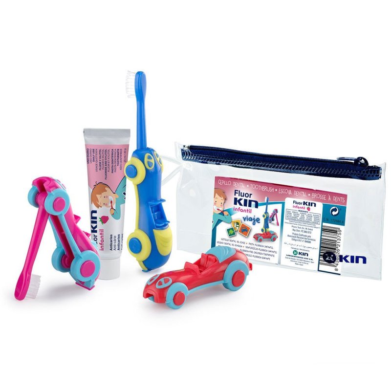 Fluorkin Infantil Viaje Coche lote 3 pz