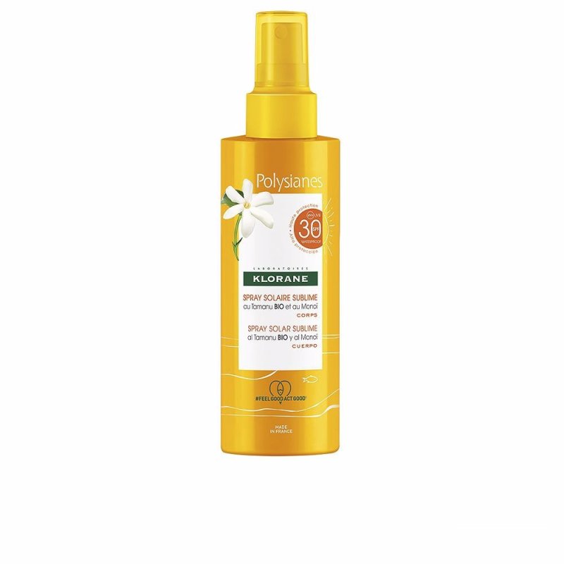 Polysianes Monoï Y Tamanu Bio spray solar corporal Spf30 200 ml