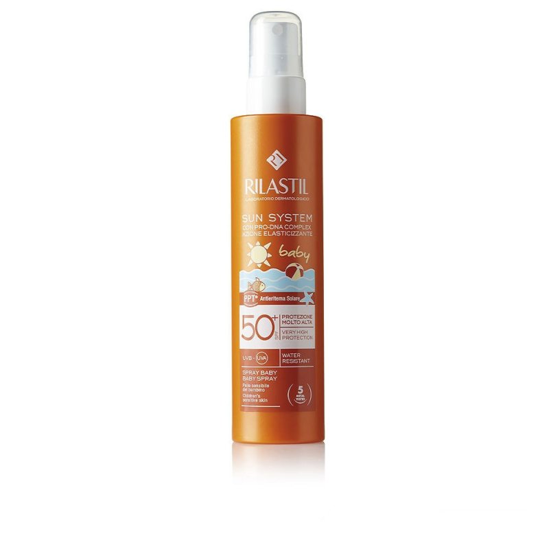 Sun System Spf50+ Baby spray transparente 200 ml