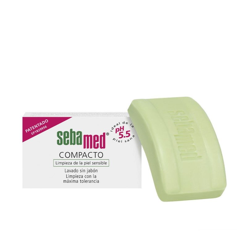 Compacto pastilla sin jabón piel sensible 150 gr