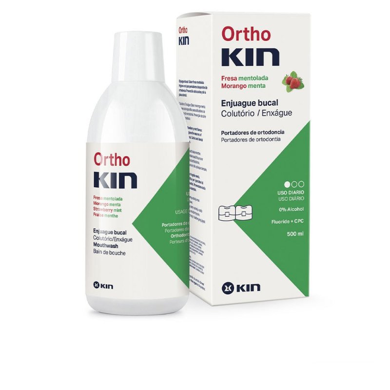 Orthokin enjuague bucal fresa mentolado 500 ml