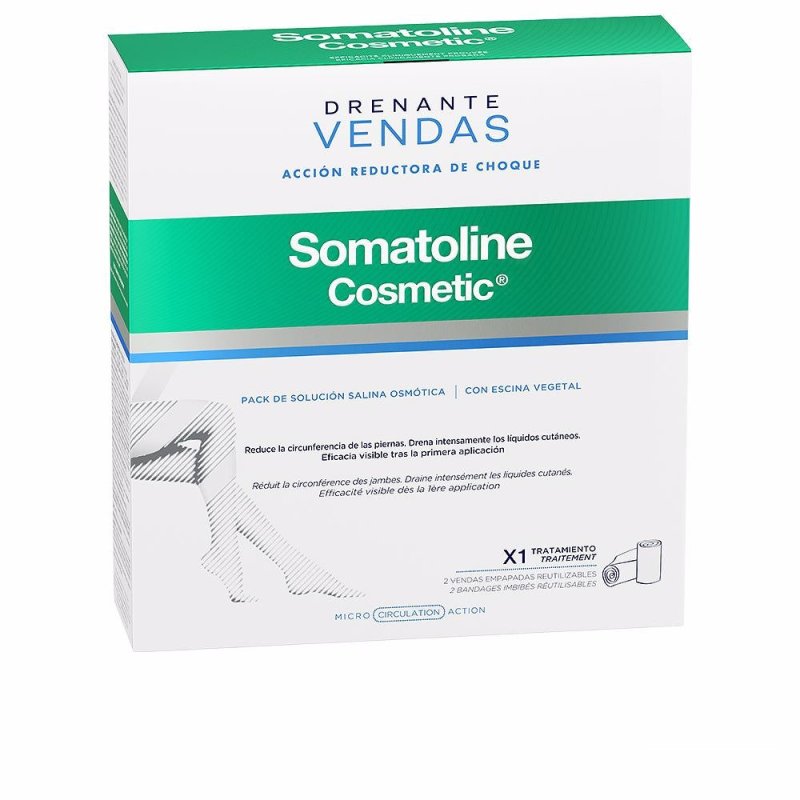 Drenante Vendas Kit Completo acción reductora choque 1 u