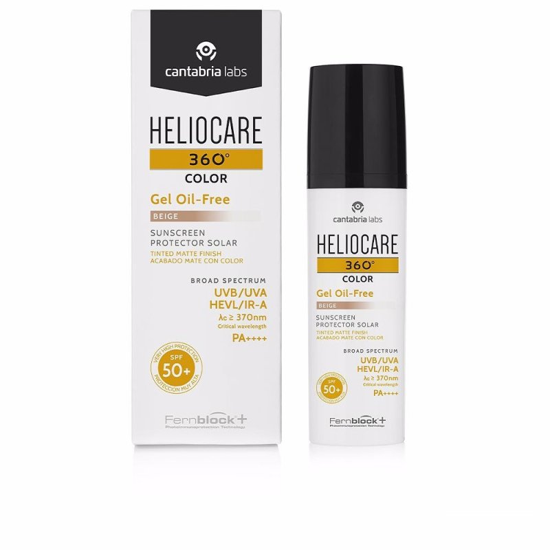 Heliocare 360° Color protector solar con color gel oil free Spf50+ beige 50 ml