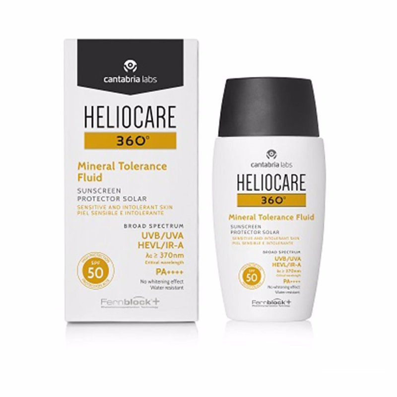 Heliocare 360° protector solar fluido tolerancia mineral Spf50 50 ml