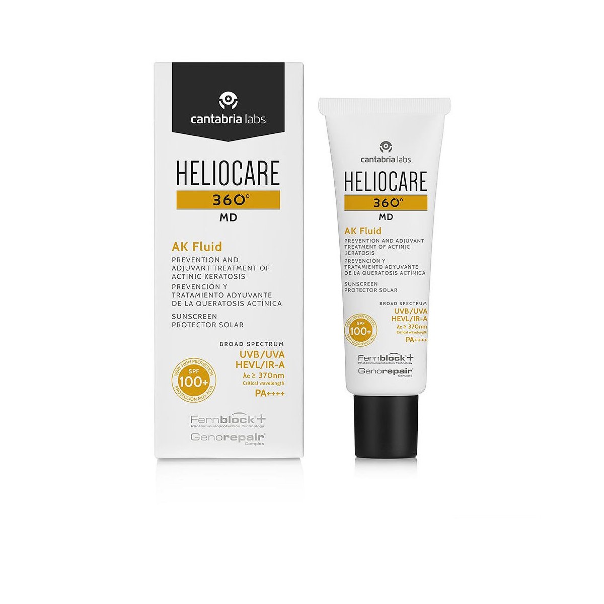 Heliocare 360° MD prevención y tratamiento adyuvante de la queratosis actínica Spf100+ 50 ml