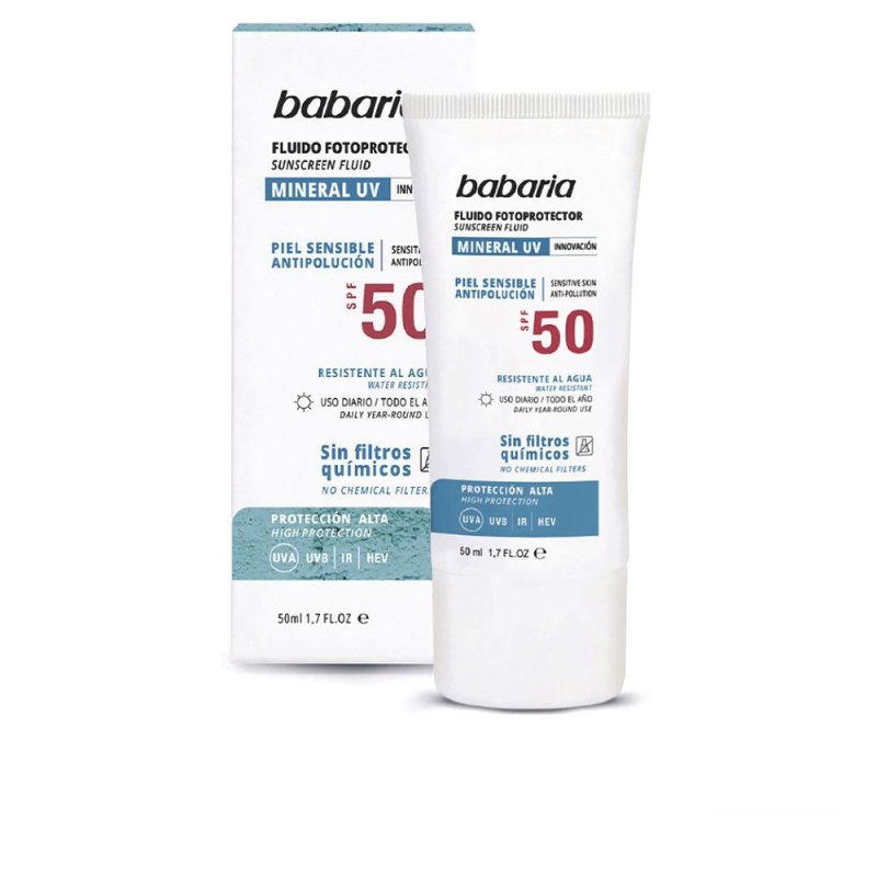 Solar Mineral Uv fluido facil fotoprotector Spf50 50 ml