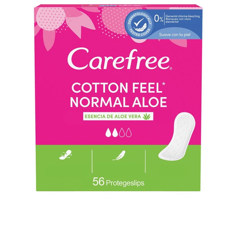 Carefree Cotton protector aloe 56 u