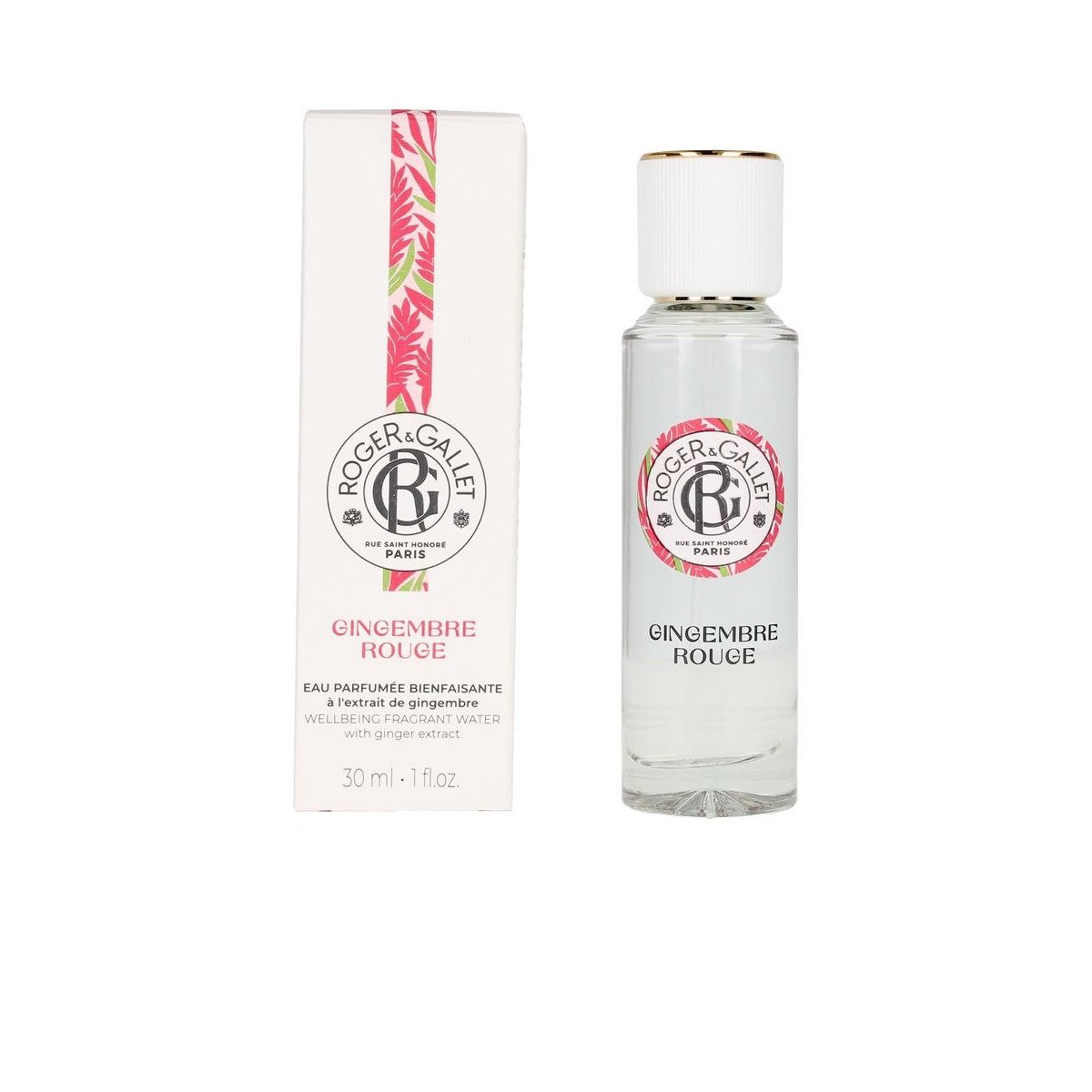 Gingembre Rouge agua perfumada bienestar