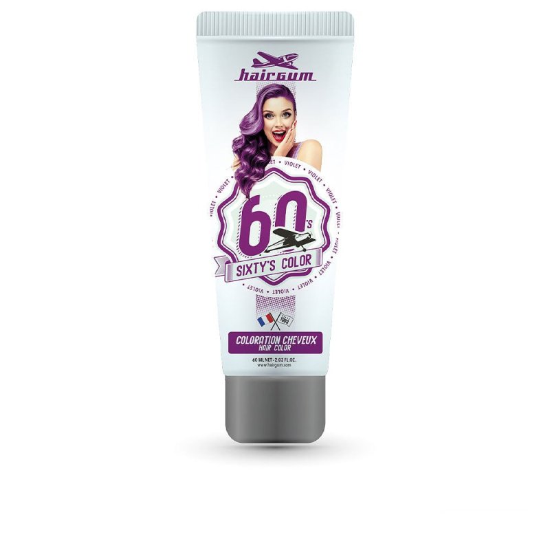 Sixty's Color hair color violet